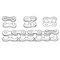 A & I Products 80 Hvy Roller Chain, 50ft (USA) 12" x12" x16" A-RC80HX50 - alternate 1